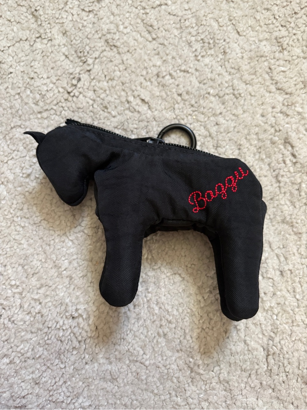 Baggu Black Horse Charm NWOT